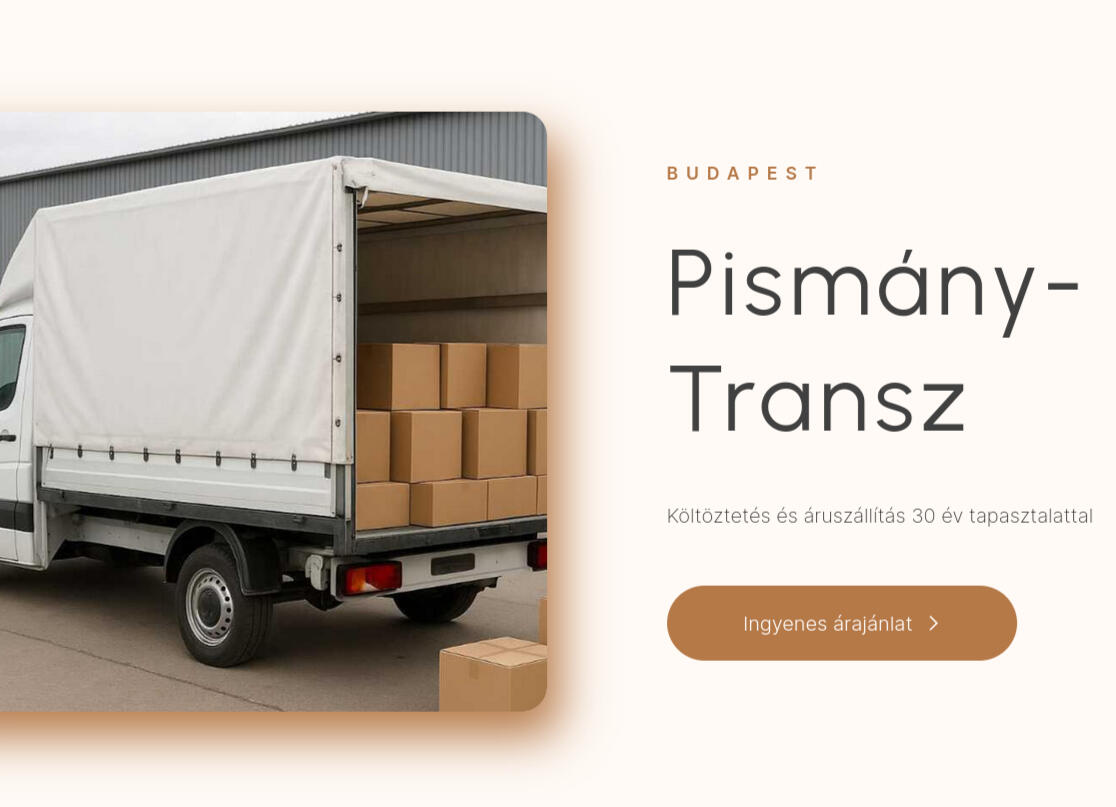 a pismanytransz weboldala